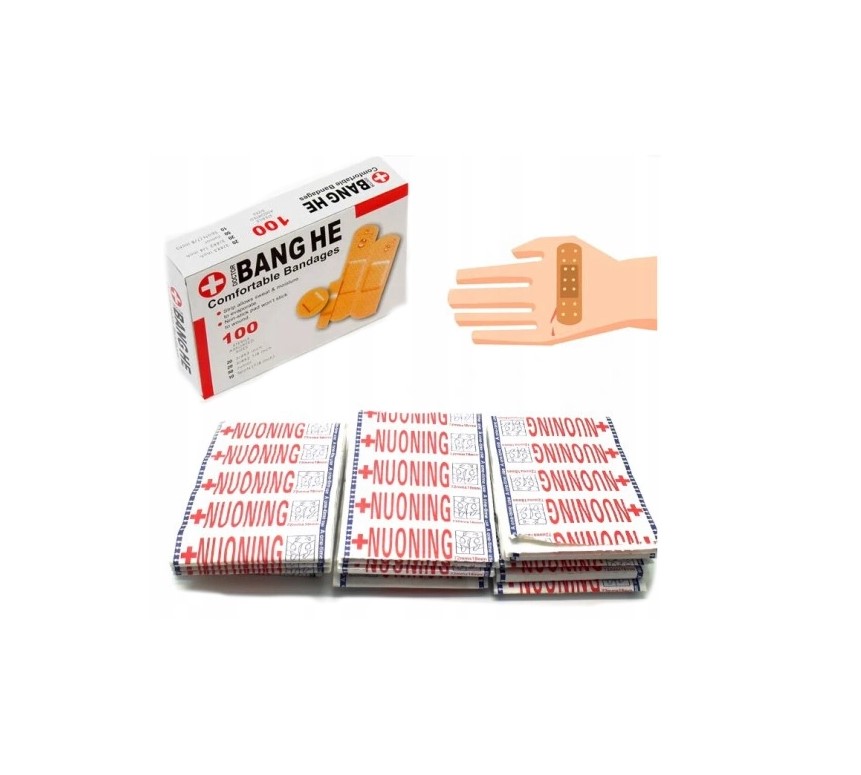 Plaster z opatrunkiem DOU-BANG 7.0* 1.8 cm 100szt